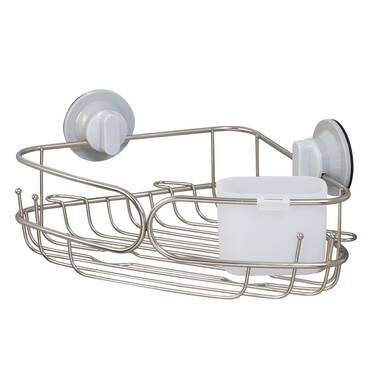 Rebrilliant Laleta Suction Shower Shelf & Reviews