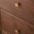 Simple Rounded Brass Handle Accent Chest