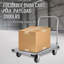 85.9cm H x 60cm W Utility Cart