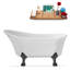 1699.3mm x 800.1mm Soaking Acrylic Bathtub-691697897-691697873