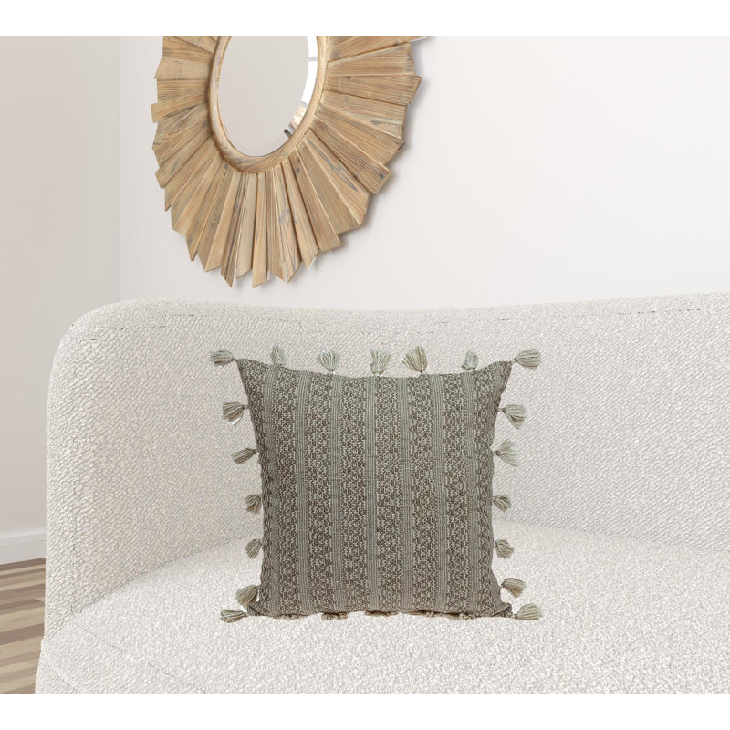  Coussin en laine réversible