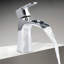 Robinet mitigeur monocommande avec jet cascade pour salle de bain, idéal pour bar et lavabo - Laiton massif, réglage facile du débit, convient aux meubles-lavabos et VR, débit d'eau précis, résistant à la corrosion