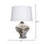 Lampe de table en céramique avec abat-jour en lin Maurice