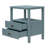 Francisca 2 - Drawer Solid Wood Nightstand-46117322
