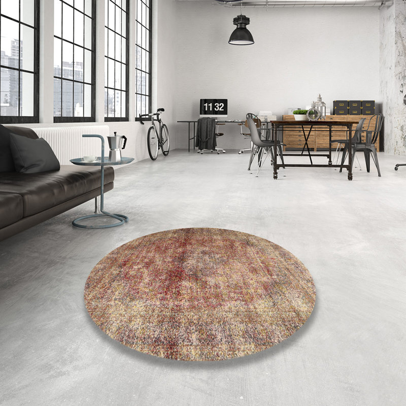 Oriental Indoor Rug, Round 8'