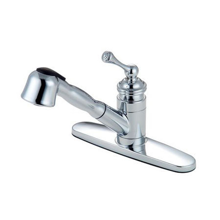 Vintage Hot & Cold Water Dispenser with Swivel Spout, Polished Chrome
