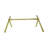 The Renovators Supply Inc. 1 " 30 " Tall Copper and Brass Bathroom Sink