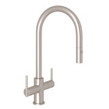 Pirellone 2 Lever Pull Down Kitchen Faucet