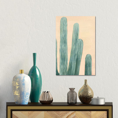 Dusty Cacti II by Grace Popp - Gallery-Wrapped Canvas Giclée on Canvas