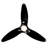 Morpheus III 60" 3 - Blade Outdoor/Indoor Smart Standard Ceiling Fan with Wall Control and LED Light Kit Included, Works With Alexa and iOS or Android App-55456571