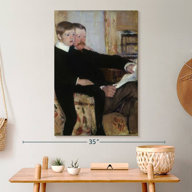 Alexander Cassatt et Robert Cassatt, H 30 po x l 20 po