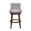 Tabouret de bar et de comptoir pivotant Papillion-529221073-521030211