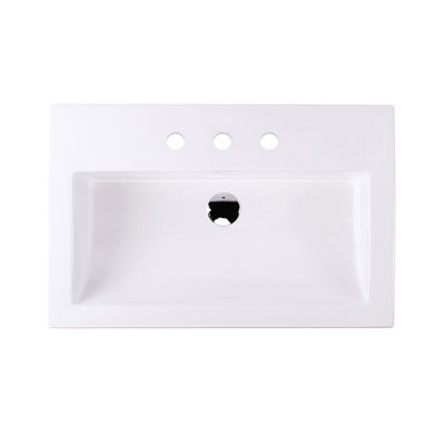 Aquagrande 28.12'' L Bathroom Sink