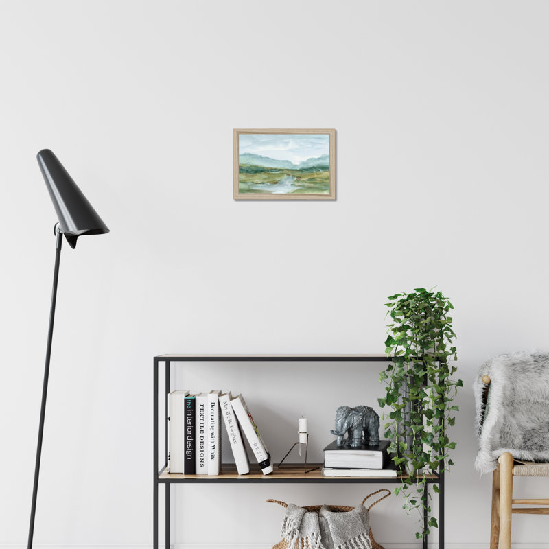 Sketchbook IV by Ethan Harper - Painting, Natural Wood Single Picture Framed Paper, 24cm H x 34cm W