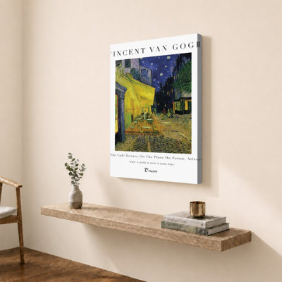 Exhibit - Place par Vincent Van Gogh - Impression sur toile