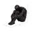 Jordann Contemporary Textured Polyresin Seated Human Figure Sculpture with Abstract Detailing-1093485681