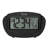 Atomic Tabletop Clock in Black with Alarm