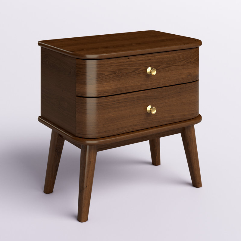 Clyve 2 Drawer Nightstand