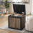 40 Gallon Outdoor Deck Box, Lockable Waterproof Resin Storage Container