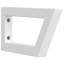  Shelf Brackets For Washbasin 2 Pcs White Trapezium Steel-1972132292-1972132315
