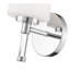 Meuble-lavabo chromé 1 lumière 5,25 po Kinzie-123223013