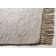Handcrafted Benji Rug in Cotton, Grey