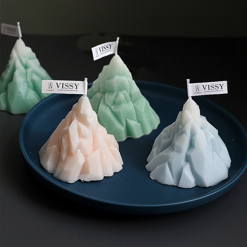  HOME Iceberg Scented Candle, Vert