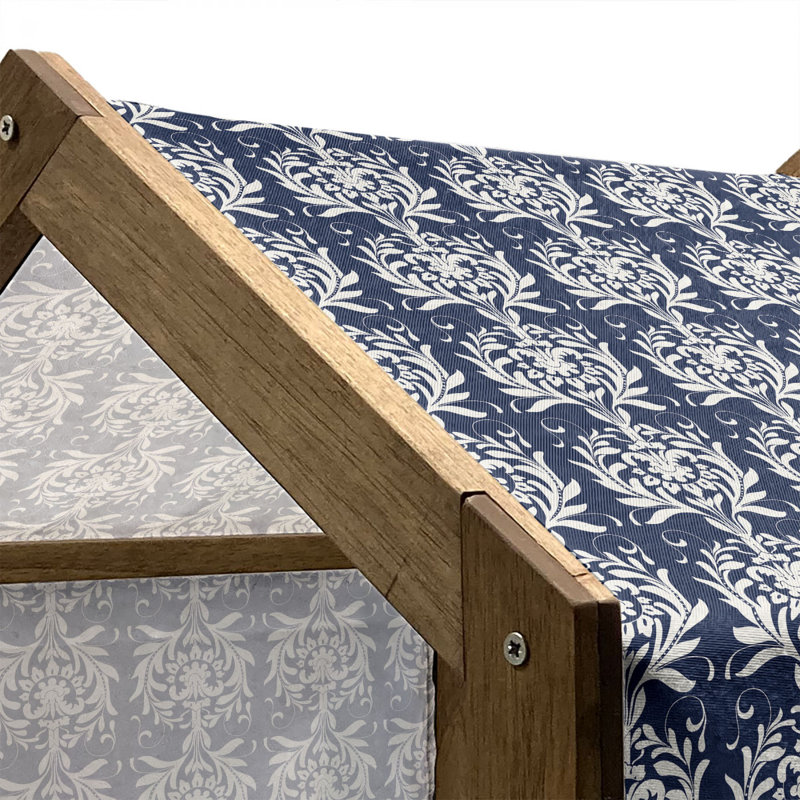 Niche pour chien en bois, H 22,44 po x l 23,62 po x P 17,72 po