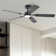 132.1cm 5 - Blade LED Ceiling Fan with Remote Control and Light Kit Included