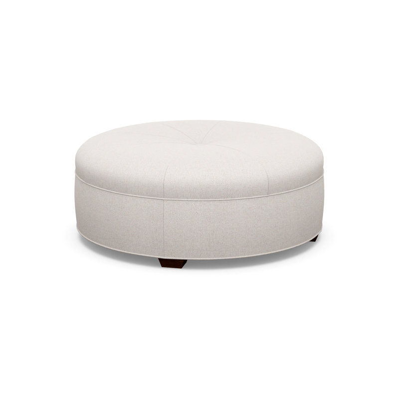 Round Ottoman, Walnut, 8240-70