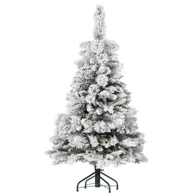 Vickerman 6.5' x 40" Frosted Scotch Pine Artificial UnLit Christmas Tree with 785 PVC Tips