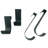 Black Fence Hook Set, 3/4 In. To 1 1/8 In.