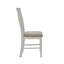 Chaise d'appoint rembourrée en bois massif Atiqa-607373649