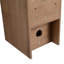 Meuble-lavabo mural 52 po avec lavabo en céramique et tablettes de rangement et 1 porte à fermeture en douceur, contreplaqué