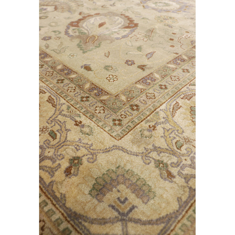 Melody Hand-Knotted Multicolor Wool Area Rug 6'2" x 8'11"