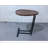 C-Shaped Side Table, C Table End Table for Sofa and Bedside, Couch Side Tables, Wood C-Shaped End Table with Metal Frame Slide for Bedroom Living Room ()-125570414
