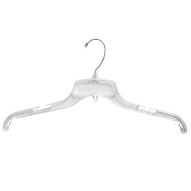 Heavyweight Clear Plastic Coat Hanger  Product & Reviews - Only Hangers –  Only Hangers Inc.