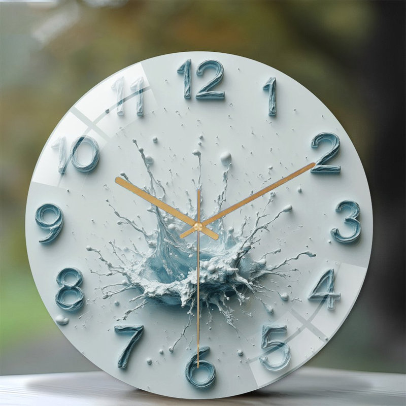 Horloge murale moderne 12 po