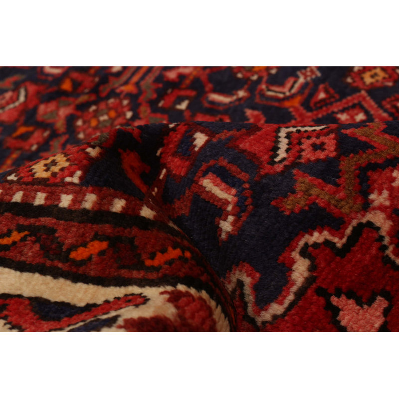 Tapis bleu marine Andelz 4 pi 0 po x 11 pi 3 po
