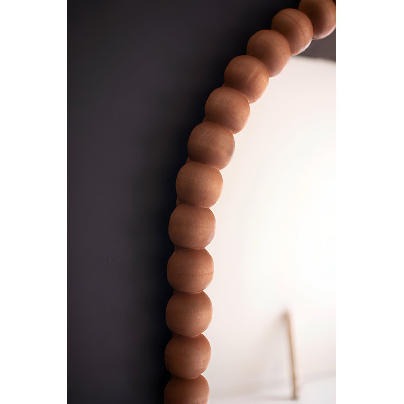 Clauda Solid Wood Rectangle Mirror