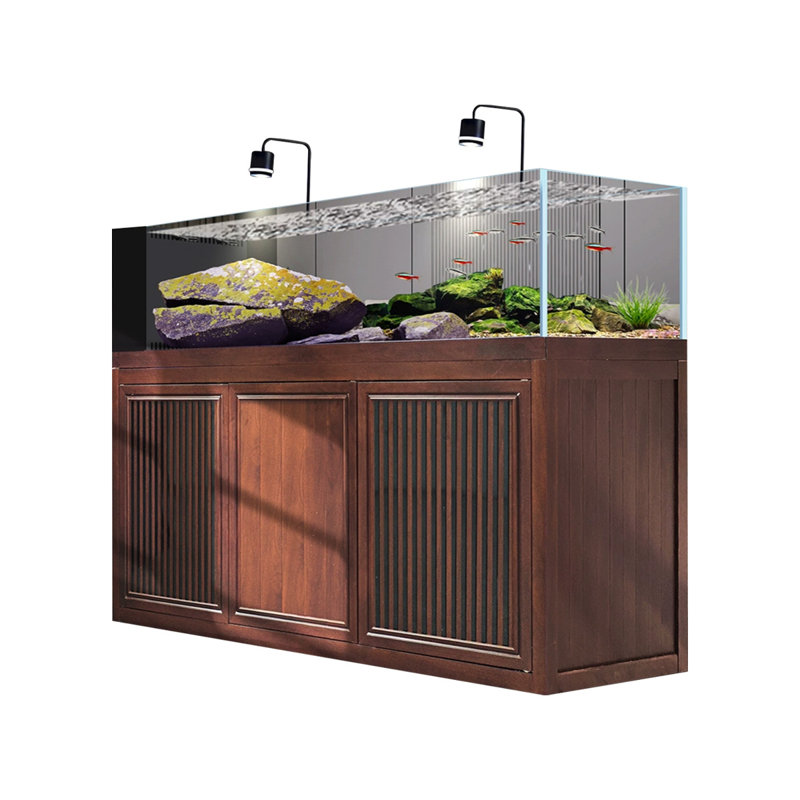Réservoir d'aquarium en verre Gallon, 58 gallons (H 49,21 po x l 47,24 po x P 19,69 po)