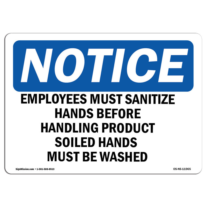 Notice Sign