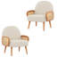 Ensemble de 2 fauteuils rembourrés-2092786929