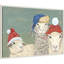 «Sheep Xmas I» par Jade Reynolds, reproduction d'art sur toile encadrée