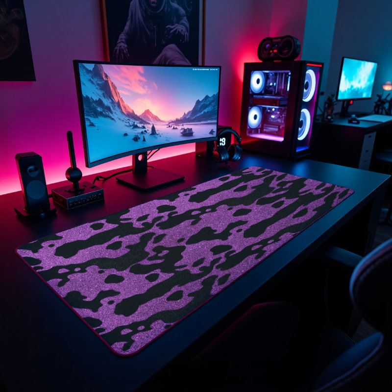 Polyester Desk Pad, 23.6x13.8