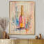 Elegant Champagne Showers II - Champagne, reproduction d'art murale-197516341-197516344