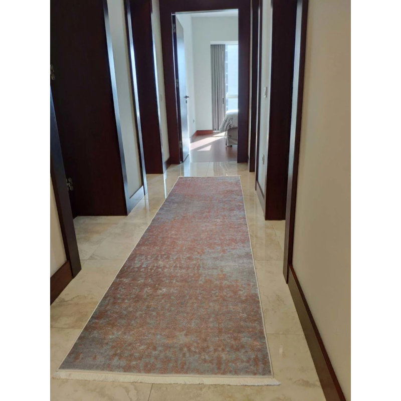 Tapis Matarranz avec envers antidérapant, Tapis de couloir 5 pi 3 po x 11 pi 6 po
