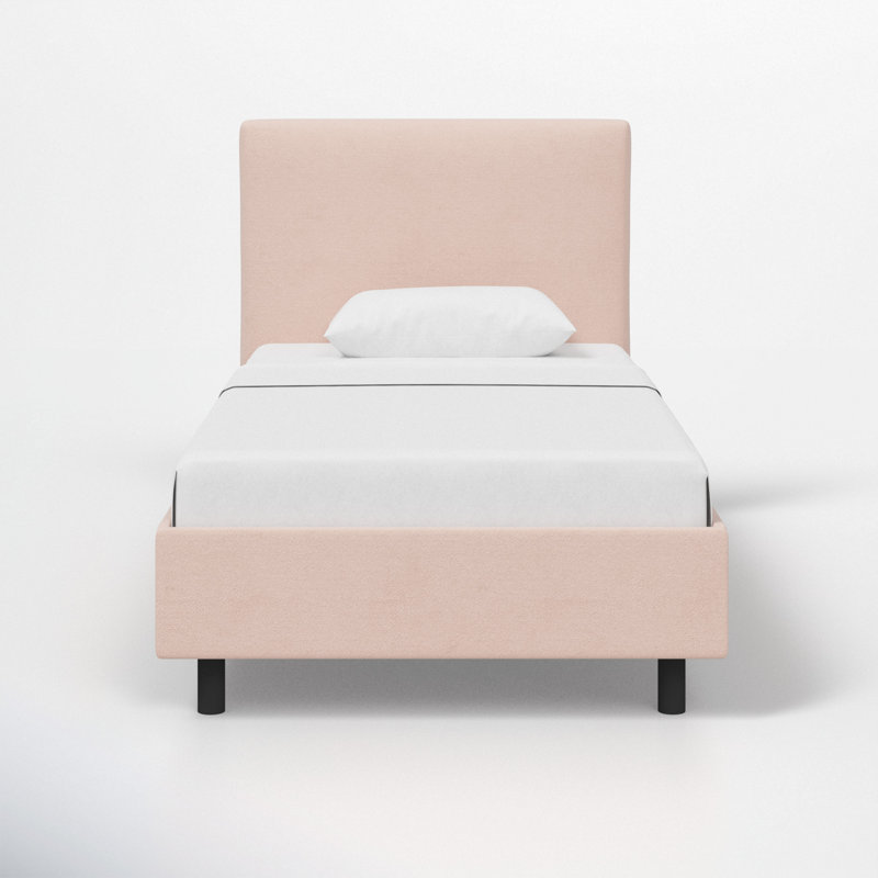 Sawyer Platform Bed, Full, Classic Blush Performance Velvet