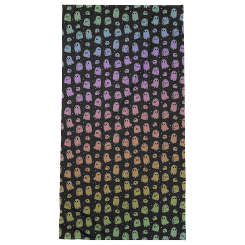 Katelyn Elizabeth Cotton Blend Beach Towel, Red/White/Green