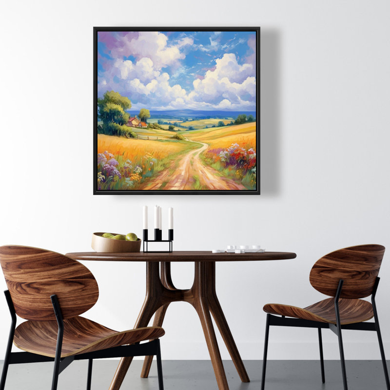 Petite maison de campagne - Décor de toile encadrée Livingroom Landscape